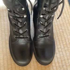 😎 Leather Moto Boots 2” heel